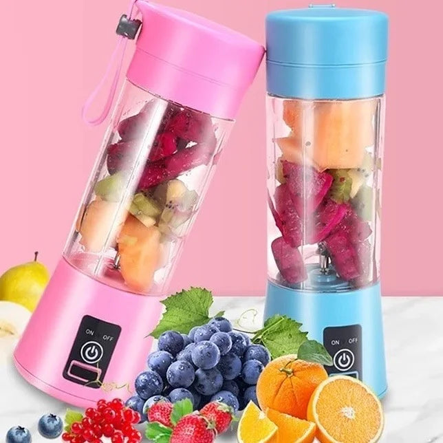 Mini Liquidificador Portátil Shake e Suco Cup 6 Lâminas Recarregável Utilidade doméstica